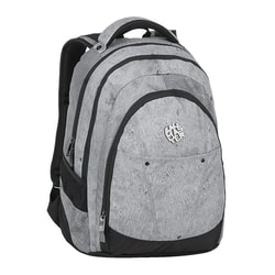Studentský batoh DIGITAL 9 E GRAY/BLACK 24 l BAGMASTER, STUDENTSKÝ BATOH DIGITAL 9 E GRAY/BLACK 24 L - ŠKOLNÍ A DĚTSKÉ BATOHY