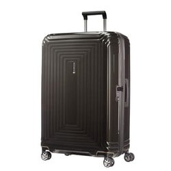 Troler mare din colecția Neopulse marca Samsonite potrivit pentru o călătorie de două săptămâni. Troler mare din colecția Neopulse marca Samsonite potrivit pentru o călătorie de două săptămâni.