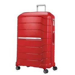 Extra velký rozšiřitelný kufr z kolekce Flux od značky Samsonite vhodný pro tří týdenní pobyt.