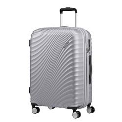 Stredná škrupinová batožina z novej kolekcie Jetglam od značky American Tourister vhodná pre týždenný pobyt. Stredná škrupinová batožina z novej kolekcie Jetglam od značky American Tourister vhodná pre týždenný pobyt.