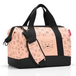 Dětská cestovní taška Allrounder M Kids Cats and dogs rose 18 l REISENTHEL, DĚTSKÁ CESTOVNÍ TAŠKA ALLROUNDER M KIDS CATS AND DOGS ROSE 18 L - DETSKÁ BATOŽINA