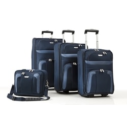 Sada cestovních zavazadel Orlando S + M + L + palubní taška Navy TRAVELITE, SADA CESTOVNÍCH ZAVAZADEL ORLANDO S + M + L + PALUBNÍ TAŠKA NAVY - SADY CESTOVNÝCH KUFROV