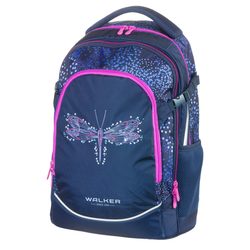 Školský batoh Fame 2.0 Magic Dragonfly 28 l WALKER BY SCHNEIDERS, ŠKOLSKÝ BATOH FAME 2.0 MAGIC DRAGONFLY 28 L - ŠKOLSKÉ A DETSKÉ BATOHY
