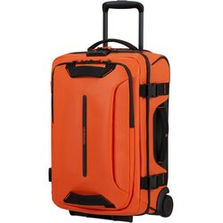 Nepromokavá cestovní taška na kolečkách Ecodiver od značky Samsonite vyrobená z recyklovaných materiálů a s přehledně členěným interiérem. Nepromokavá cestovní taška na kolečkách Ecodiver od značky Samsonite vyrobená z recyklovaných materiálů a s přehledně členěným interiérem.