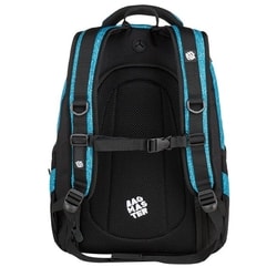 Studentský batoh DIGITAL 9 D BLUE/BLACK 24 l BAGMASTER, STUDENTSKÝ BATOH DIGITAL 9 D BLUE/BLACK 24 L - ŠKOLNÍ A DĚTSKÉ BATOHY