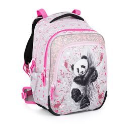 Školní tříkomorový batoh BETA 22 B panda 23 l BAGMASTER, ŠKOLNÍ TŘÍKOMOROVÝ BATOH BETA 22 B PANDA 23 L - ŠKOLNÍ A DĚTSKÉ BATOHY