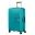 Skořepinový cestovní kufr Aerostep L EXP 101,5/109 l (tyrkysová)