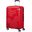 Škrupinový cestovný kufor Mickey Clouds M EXP 63/70 l (červená)