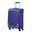 Látkový cestovný kufor Pulsonic EXP M 64/74 l (fialová)