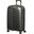 Skořepinový cestovní kufr Attrix M 73 l (černá)