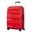 Skořepinový cestovní kufr Bon Air DLX L EXP 104/117 l (červená)