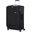Látkový cestovní kufr D'Lite EXP 107/118 l (černá)