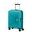 Kabinový cestovní kufr Aerostep S EXP 36/40 l (tyrkysová)
