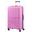 Skořepinový cestovní kufr Airconic 101 l (světle růžová)