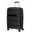 Skořepinový cestovní kufr Linex 63 l (černá)