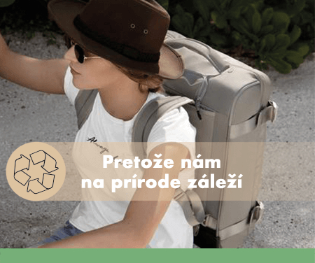 Udržateľné produkty. Šetríme životné prostredie.