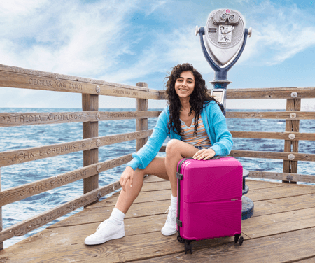 American Tourister Airconic odľahčená farebná batožina