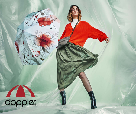 Doppler - kvalitní, odolné deštníky