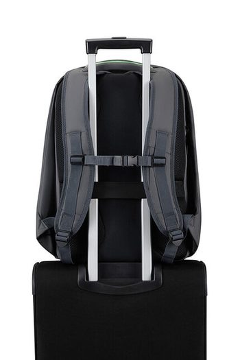 Pro služební cesty letadlem můžete využít smartsleeve pro nasunutí batohu na madlo kufru. AMERICAN TOURISTER, PRO SLUŽEBNÍ CESTY LETADLEM MŮŽETE VYUŽÍT SMARTSLEEVE PRO NASUNUTÍ BATOHU NA MADLO KUFRU. - BATOHY NA NOTEBOOK - BATOHY