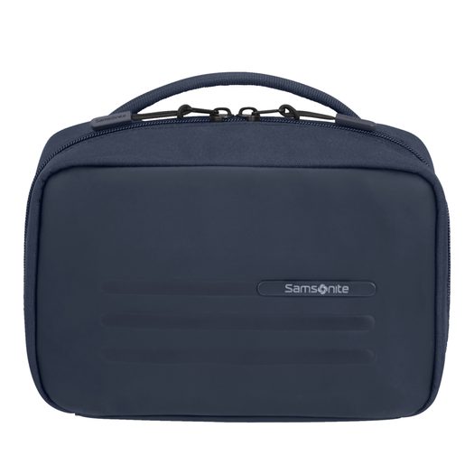 Taška je uzavíratelná dvoucestným zipem. SAMSONITE, TAŠKA JE UZAVÍRATELNÁ DVOUCESTNÝM ZIPEM. - KOSMETICKÉ A TOALETNÍ TAŠKY - CESTOVNÍ KUFRY A TAŠKY