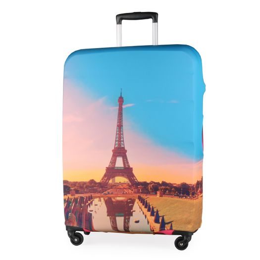 Husa de protectie pentru geamantan F88030 marimea L SNOWBALL, HUSA DE PROTECTIE PENTRU GEAMANTAN F88030 MARIMEA L - ACCESORII CĂLĂTORIE - TROLERE ȘI GENȚI DE VOIAJ