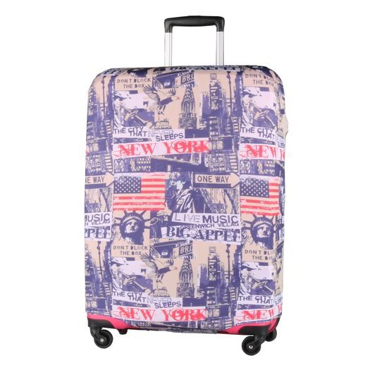 Husa de protectie pentru geamantan F88030 marimea L SNOWBALL, HUSA DE PROTECTIE PENTRU GEAMANTAN F88030 MARIMEA L - ACCESORII CĂLĂTORIE - TROLERE ȘI GENȚI DE VOIAJ