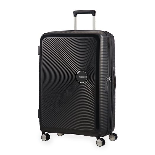 AMERICAN TOURISTER, CESTOVNÍ KUFR SOUNDBOX SPINNER EXP 71,5/81 L - SKOŘEPINOVÉ KUFRY - CESTOVNÍ KUFRY A TAŠKY