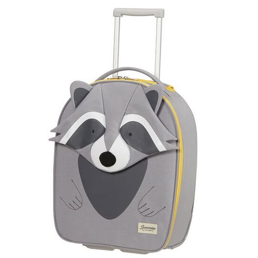 SAMSONITE, DĚTSKÝ CESTOVNÍ KUFR HAPPY SAMMIES ECO UPRIGHT RACCOON REMY 23 L - DĚTSKÁ ZAVAZADLA - CESTOVNÍ KUFRY A TAŠKY