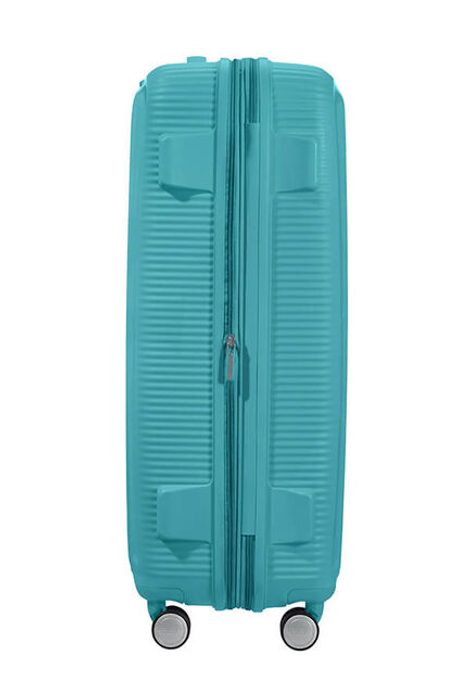 AMERICAN TOURISTER, CESTOVNÍ KUFR SOUNDBOX SPINNER EXP 97/110 L - SKOŘEPINOVÉ KUFRY - CESTOVNÍ KUFRY A TAŠKY