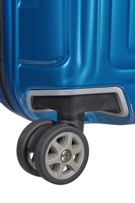 Patru roți duble pentru o manevrare ușoară SAMSONITE, PATRU ROȚI DUBLE PENTRU O MANEVRARE UȘOARĂ - TROLERE RIGIDE - TROLERE ȘI GENȚI DE VOIAJ