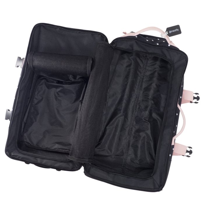 Velký úložný prostor disponuje dvěma oddíly s dělícími příčkami na zip. MEATFLY, VELKÝ ÚLOŽNÝ PROSTOR DISPONUJE DVĚMA ODDÍLY S DĚLÍCÍMI PŘÍČKAMI NA ZIP. - CESTOVNÍ TAŠKY - CESTOVNÍ KUFRY A TAŠKY