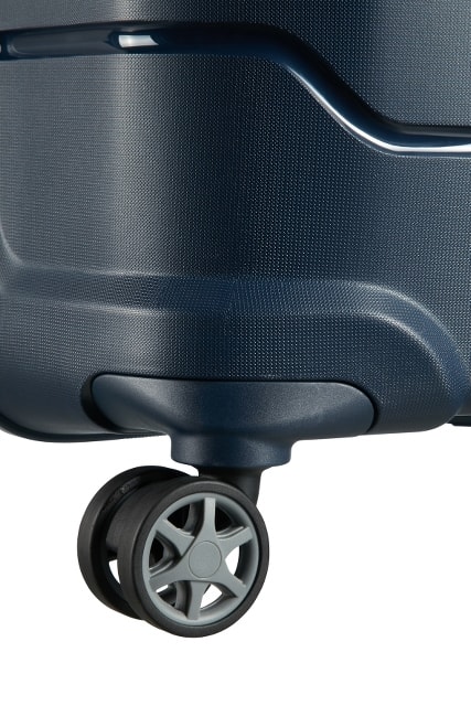 Colecția Flux este prevăzută cu patru roți duble SAMSONITE, COLECȚIA FLUX ESTE PREVĂZUTĂ CU PATRU ROȚI DUBLE - TROLERE RIGIDE - TROLERE ȘI GENȚI DE VOIAJ