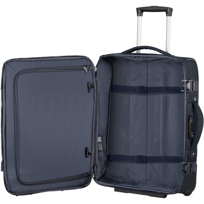 Úložný prostor je vybaven fixačními popruhy a zipovou kapsou ve víku. SAMSONITE, ÚLOŽNÝ PROSTOR JE VYBAVEN FIXAČNÍMI POPRUHY A ZIPOVOU KAPSOU VE VÍKU. - CESTOVNÍ TAŠKY - CESTOVNÍ KUFRY A TAŠKY