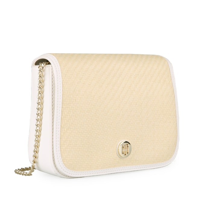 Lze ji nosit crossbody nebo přes rameno. Součástí je řetízkový popruh s pevnou délkou 120 cm. TOMMY HILFIGER, LZE JI NOSIT CROSSBODY NEBO PŘES RAMENO. SOUČÁSTÍ JE ŘETÍZKOVÝ POPRUH S PEVNOU DÉLKOU 120 CM. - CROSSBODY KABELKY - KABELKY