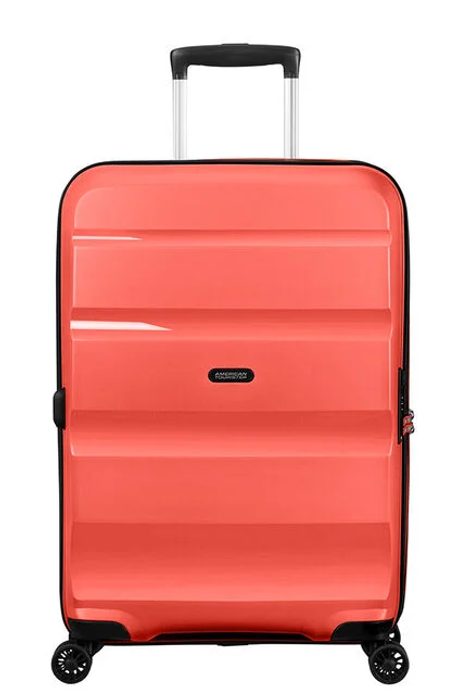 AMERICAN TOURISTER, SKOŘEPINOVÝ CESTOVNÍ KUFR BON AIR DLX M EXP 66/73 L - SKOŘEPINOVÉ KUFRY - CESTOVNÍ KUFRY A TAŠKY