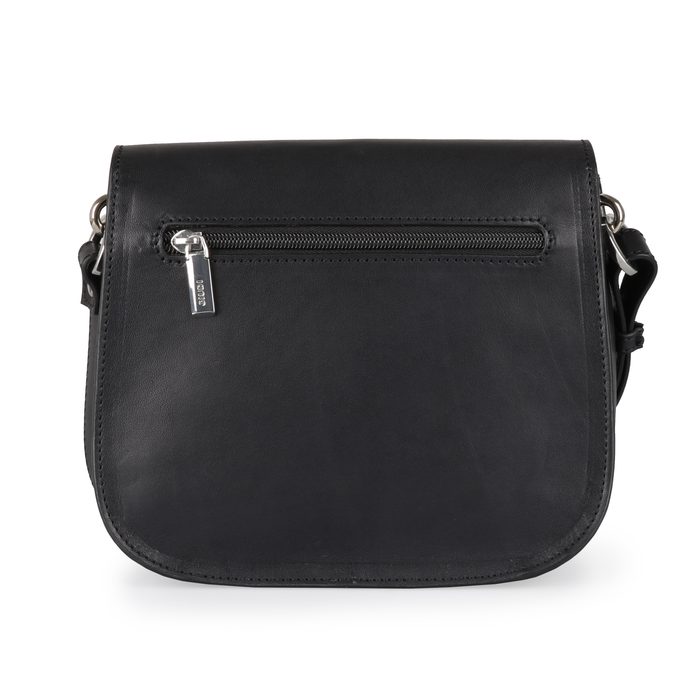 Zadnú stranu kabelky dopĺňa praktické vrecko na zips. GIUDI, ZADNÚ STRANU KABELKY DOPĹŇA PRAKTICKÉ VRECKO NA ZIPS. - CROSSBODY KABELKY - KABELKY