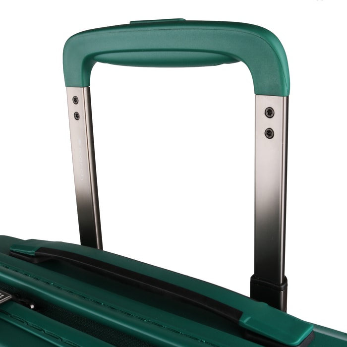Mâner extensibil dublu, din aluminiu, care se adaptează la înălțimea utilizatorului. MARCH, MÂNER EXTENSIBIL DUBLU, DIN ALUMINIU, CARE SE ADAPTEAZĂ LA ÎNĂLȚIMEA UTILIZATORULUI. - TROLERE RIGIDE - TROLERE ȘI GENȚI DE VOIAJ
