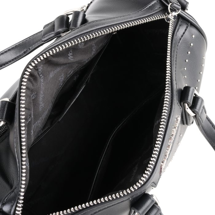 Hlavná priehradka je uzatvárateľná na zips. Vnútri je vrecko na zips a otvorené vrecko. MARINA GALANTI, HLAVNÁ PRIEHRADKA JE UZATVÁRATEĽNÁ NA ZIPS. VNÚTRI JE VRECKO NA ZIPS A OTVORENÉ VRECKO. - KABELKY DO RUKY - KABELKY