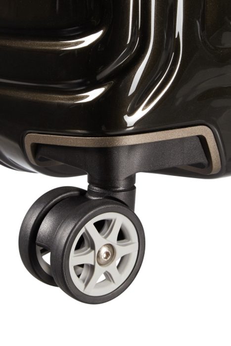Patru roți duble pentru o manevrare ușoară SAMSONITE, PATRU ROȚI DUBLE PENTRU O MANEVRARE UȘOARĂ - TROLERE RIGIDE - TROLERE ȘI GENȚI DE VOIAJ