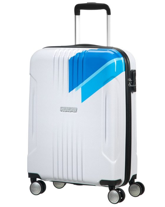 Trolerul de cabină Tracklite va fi un companion excelent pentru călătorii scurte. Designul industrial asigură că veți putea utiliza la maximum spațiul disponibil. AMERICAN TOURISTER, TROLERUL DE CABINĂ TRACKLITE VA FI UN COMPANION EXCELENT PENTRU CĂLĂTORII SCURTE. DESIGNUL INDUSTRIAL ASIGURĂ CĂ VEȚI PUTEA UTILIZA LA MAXIMUM SPAȚIUL DISPONIBIL. - BAGAJE DE MÂNĂ - TROLERE ȘI GENȚI DE VOIAJ