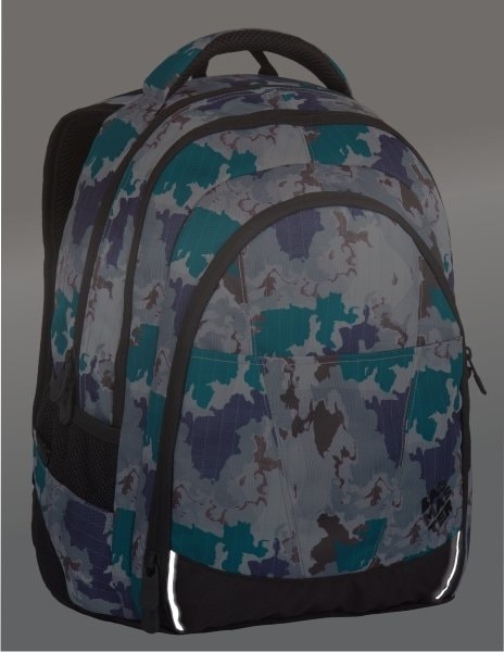 Rucsacul este echipat cu elemente reflectorizante pentru siguranța maximă a copilului. BAGMASTER, RUCSACUL ESTE ECHIPAT CU ELEMENTE REFLECTORIZANTE PENTRU SIGURANȚA MAXIMĂ A COPILULUI. - RUCSACURI DE COPII ȘI GHIOZDANE - RUCSACURI