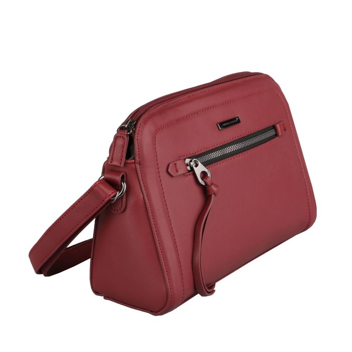 Súčasťou kabelky je nastaviteľný ramenný popruh pre nosenie cez rameno a crossbody do max. dĺžky 147 cm. DAVID JONES PARIS, SÚČASŤOU KABELKY JE NASTAVITEĽNÝ RAMENNÝ POPRUH PRE NOSENIE CEZ RAMENO A CROSSBODY DO MAX. DĹŽKY 147 CM. - CROSSBODY KABELKY - KABELKY