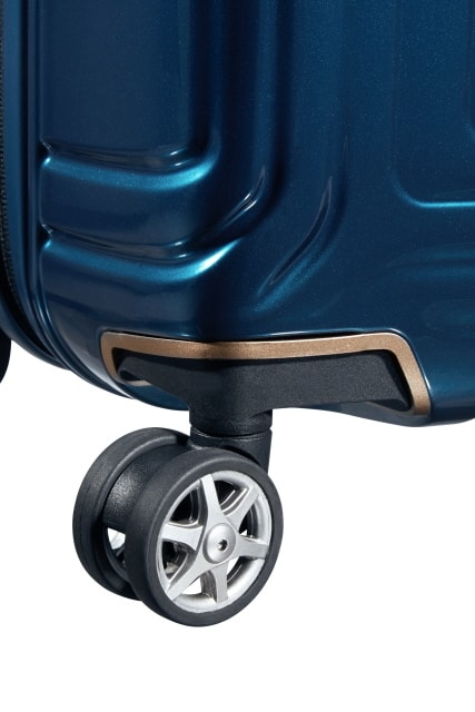 Patru roți duble pentru o manevrare ușoară SAMSONITE, PATRU ROȚI DUBLE PENTRU O MANEVRARE UȘOARĂ - TROLERE RIGIDE - TROLERE ȘI GENȚI DE VOIAJ