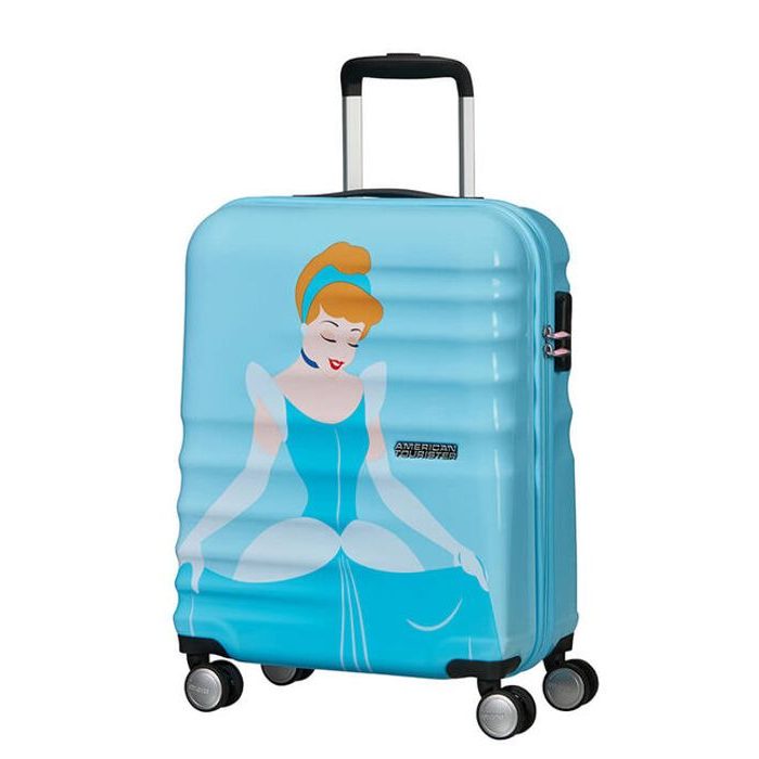 Kabinový cestovní kufr Wavebreaker Disney Deluxe Princess 36 l AMERICAN TOURISTER, KABINOVÝ CESTOVNÍ KUFR WAVEBREAKER DISNEY DELUXE PRINCESS 36 L - PŘÍRUČNÍ ZAVAZADLA - CESTOVNÍ KUFRY A TAŠKY