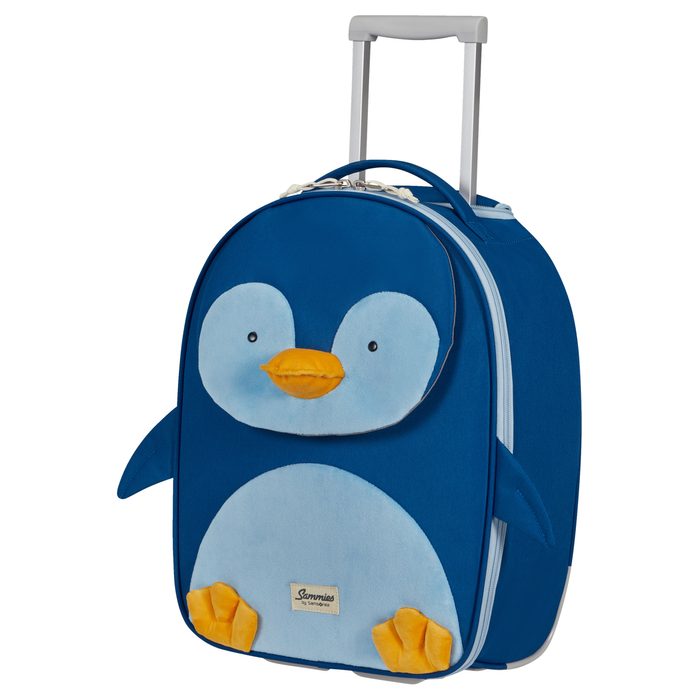 SAMSONITE, DĚTSKÝ CESTOVNÍ KUFR HAPPY SAMMIES ECO UPRIGHT PENGUIN PETER 23 L - DĚTSKÁ ZAVAZADLA - CESTOVNÍ KUFRY A TAŠKY