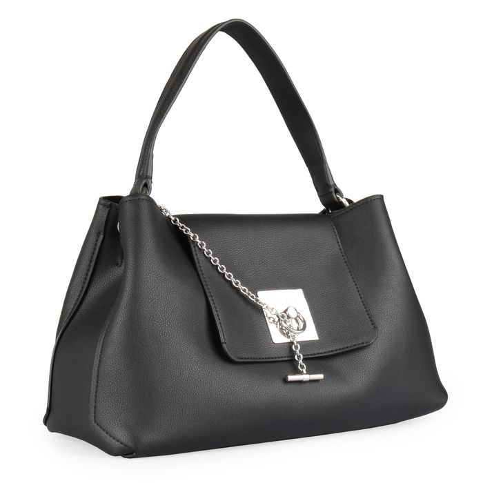 Dámska kabelka cez rameno CK Lock K60K605062 CALVIN KLEIN, DÁMSKA KABELKA CEZ RAMENO CK LOCK K60K605062 - KABELKY DO RUKY - KABELKY