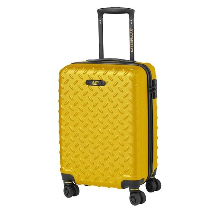 CATERPILLAR, TROLER DE CABINĂ INDUSTRIAL PLATE GALBEN 35 L - BAGAJE DE MÂNĂ - TROLERE ȘI GENȚI DE VOIAJ