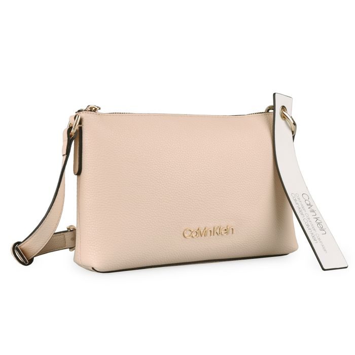 Dámská crossbody kabelka Neat EW K60K605081 CALVIN KLEIN, DÁMSKÁ CROSSBODY KABELKA NEAT EW K60K605081 - CROSSBODY KABELKY - KABELKY