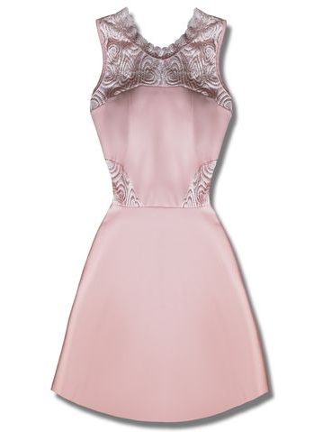 Elegantní dámské šaty růžové