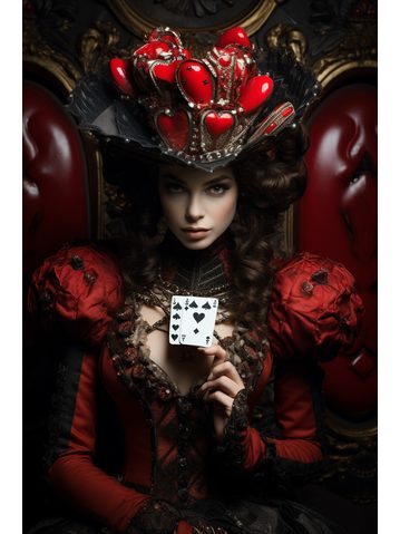Srdcová dáma - poker fantasy